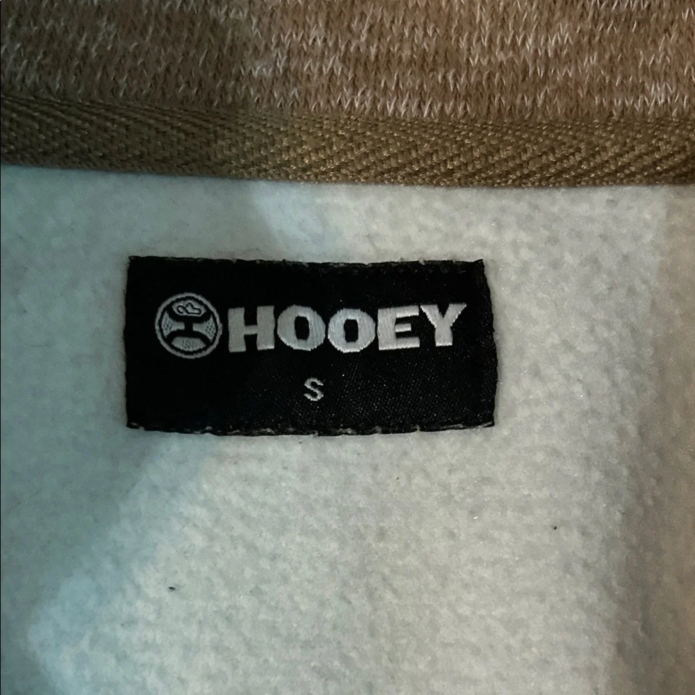 Hooey Stevie Quarter Snap Aztec Tan Pullover Southwestern Men’s Small